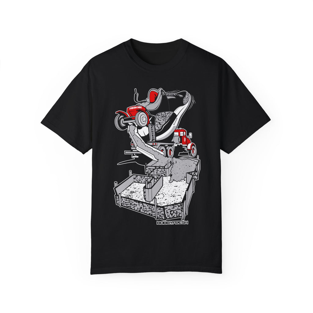 EXQST X Bobby Fresh Black Cement 3s Truck Tee