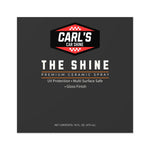 New Carl's Car Shine 'The Shine' Square Sticker — Indoor/Outdoor Vinyl