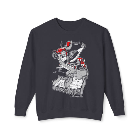 EXQST X Bobby Fresh Cement Truck Cement 3s Sweater