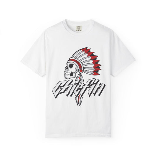 EXQST X A-bomb Chiefin Fire Red 5s Classic Fit Tee