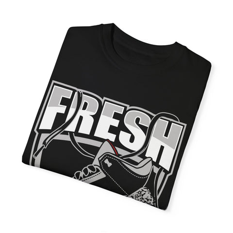 EXQST X Bobby Fresh Fresh Kicks Shirt To Match Cemenet 3s