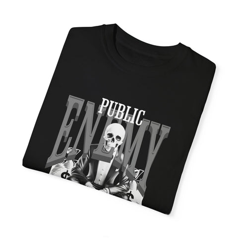 EXQST Public Enemy White Thunder 4s Classic Fit Tee