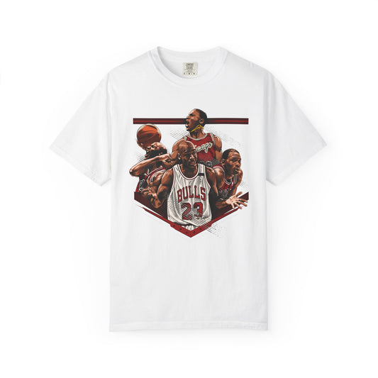EXQST X RK MJ Fire Red 5s Tee