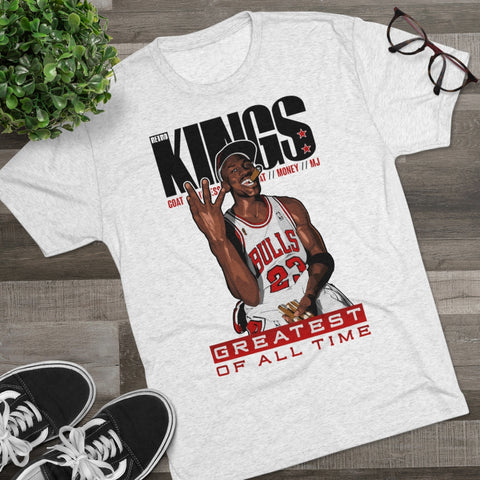 EXQST X Retro Kings Magazine Cover Carmine 6's T-shirt