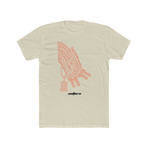 EXQST X Culture Praying Crimson Bliss 5s Fashion Fit T-shirt