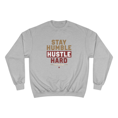 EXQST X Retro Kings Hustle Hard Cardinal 7s Fashion Champion Sweater