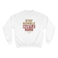 EXQST X Retro Kings Hustle Hard Cardinal 7s Fashion Champion Sweater