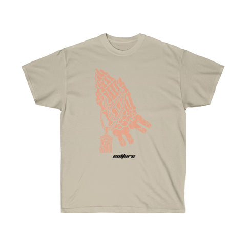 EXQST X Culture Praying Crimson Bliss 5s Classic Fit T-shirt