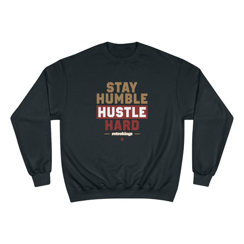 EXQST X Retro Kings Hustle Hard Cardinal 7s Fashion Champion Sweater