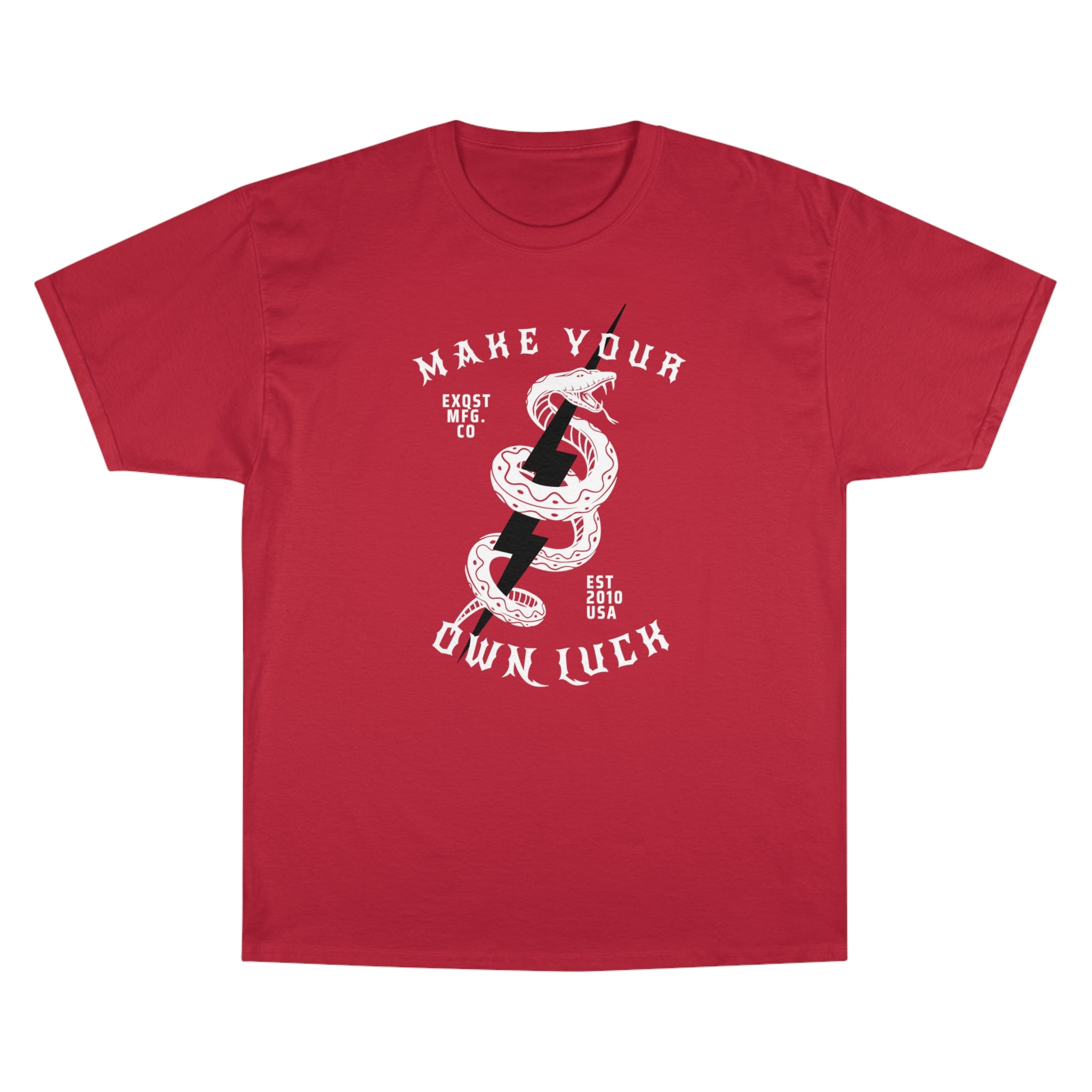 EXQST Make Your Own Luck Toro Bravo 6s Champion T-Shirt – Life