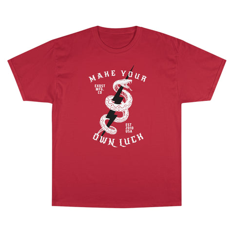 EXQST Make Your Own Luck Toro Bravo 6s Champion T-Shirt