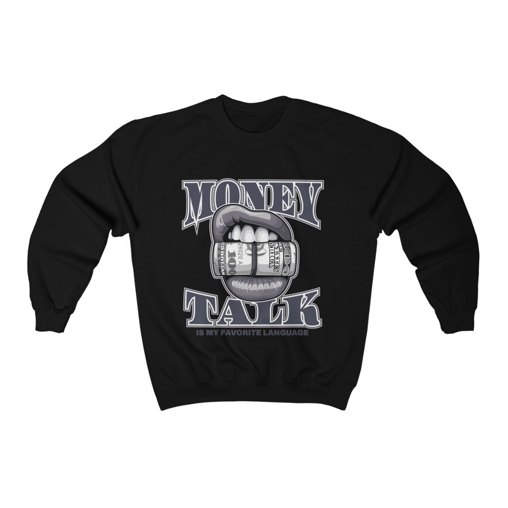 EXQST Money Talk Cool Grey 11s Sweater