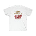 EXQST X Retro Kings Hustle Hard Cardinal 7s Classic Fit Tee