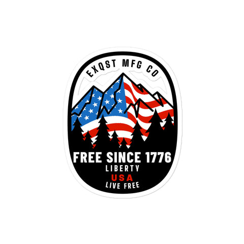 EXQST Mountains of Freedom Sticker