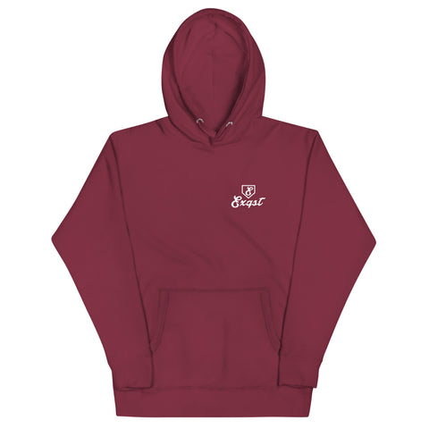 Exquisite Cursive Emblem Hoodie